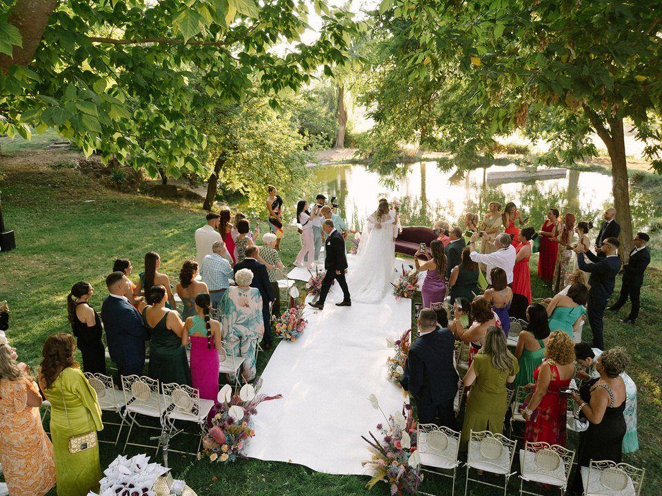 Ceremony by the lake